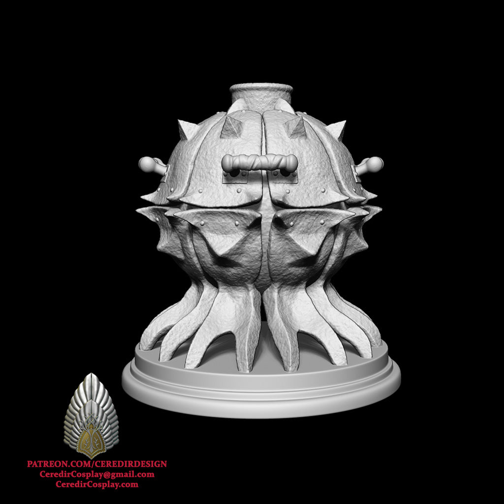 Fire of Orthanc lord of the rings 3D DIGITAL DOWNLOAD