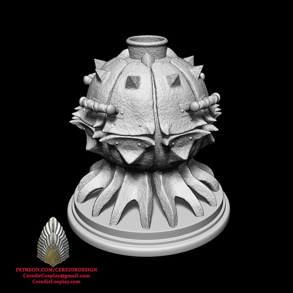 Fire of Orthanc lord of the rings 3D DIGITAL DOWNLOAD