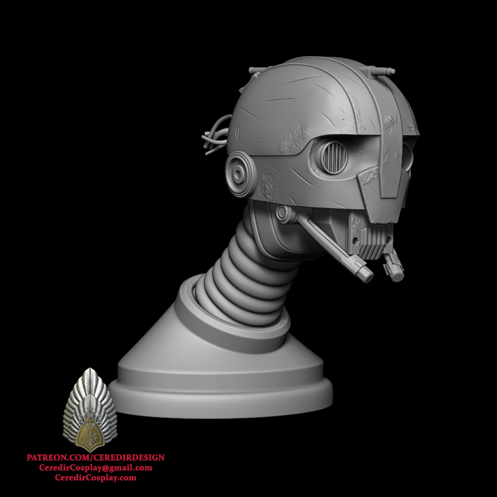 SM-33 Bust Skeleton Crew Star wars 3D DIGITAL DOWNLOAD