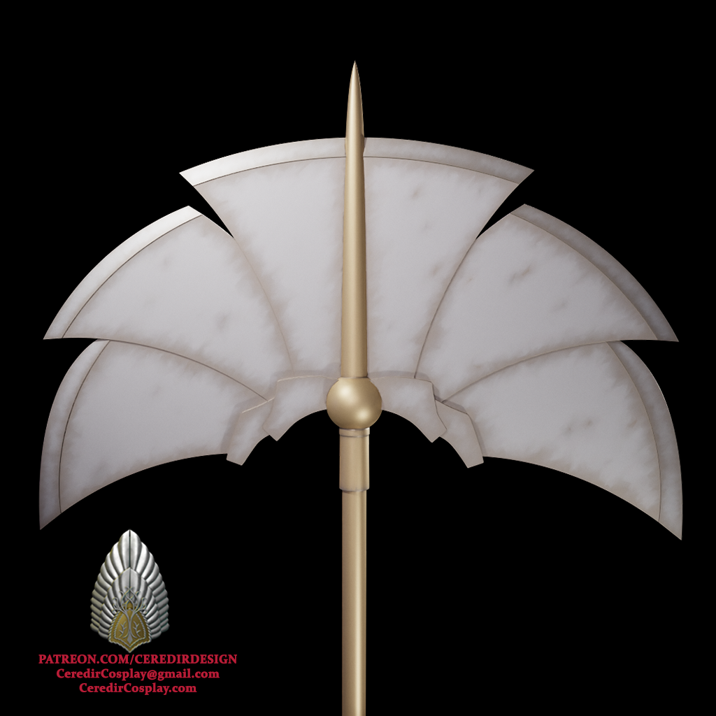Mandalore the Ultimate Axe Star Wars 3d digital Download
