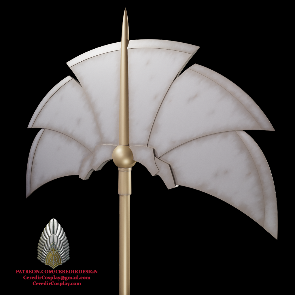 Mandalore the Ultimate Axe Star Wars 3d digital Download