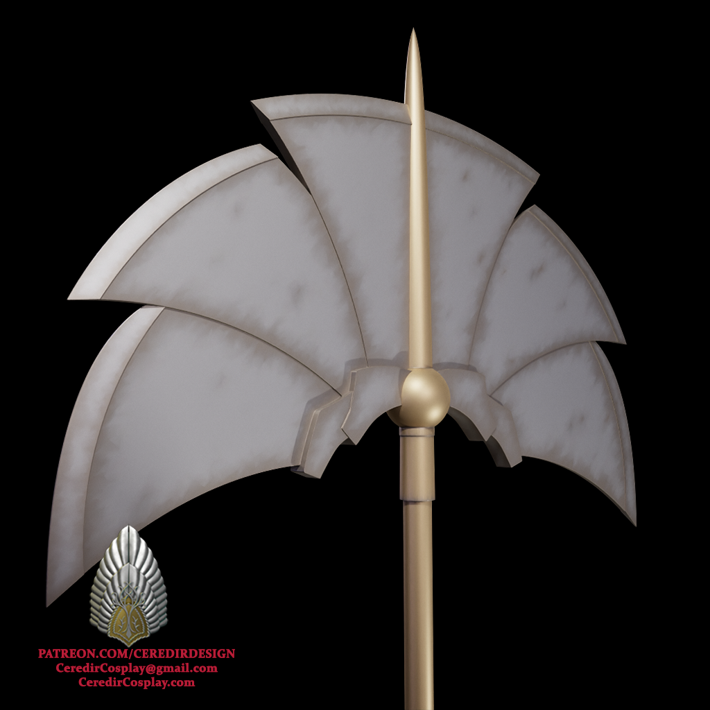 Mandalore the Ultimate Axe Star Wars 3d digital Download