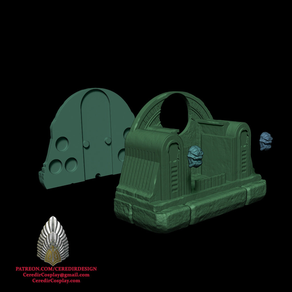 Boba Fett Throne Phone charger and holder 3D DIGITAL DL