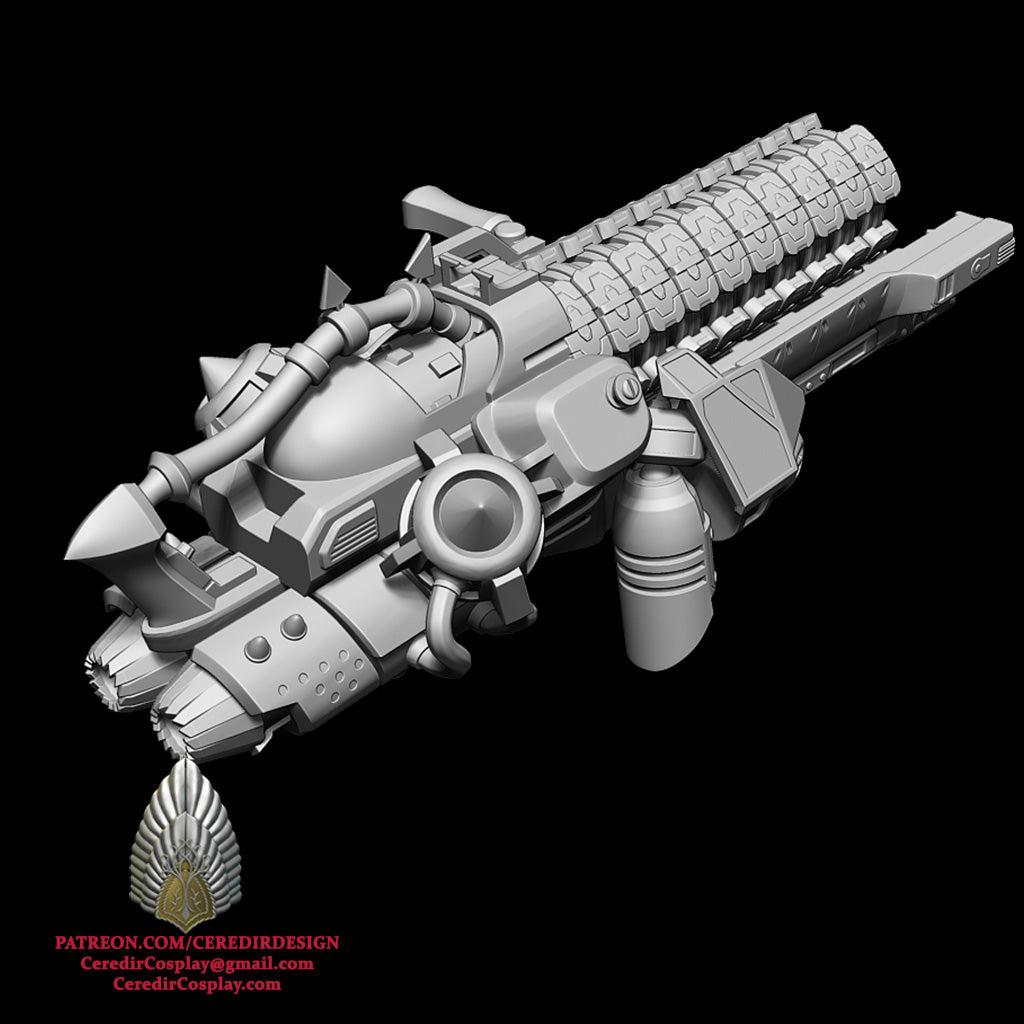 Marvel Rivals Rocket Raccoon Blaster 3D DIGITAL DOWNLOAD