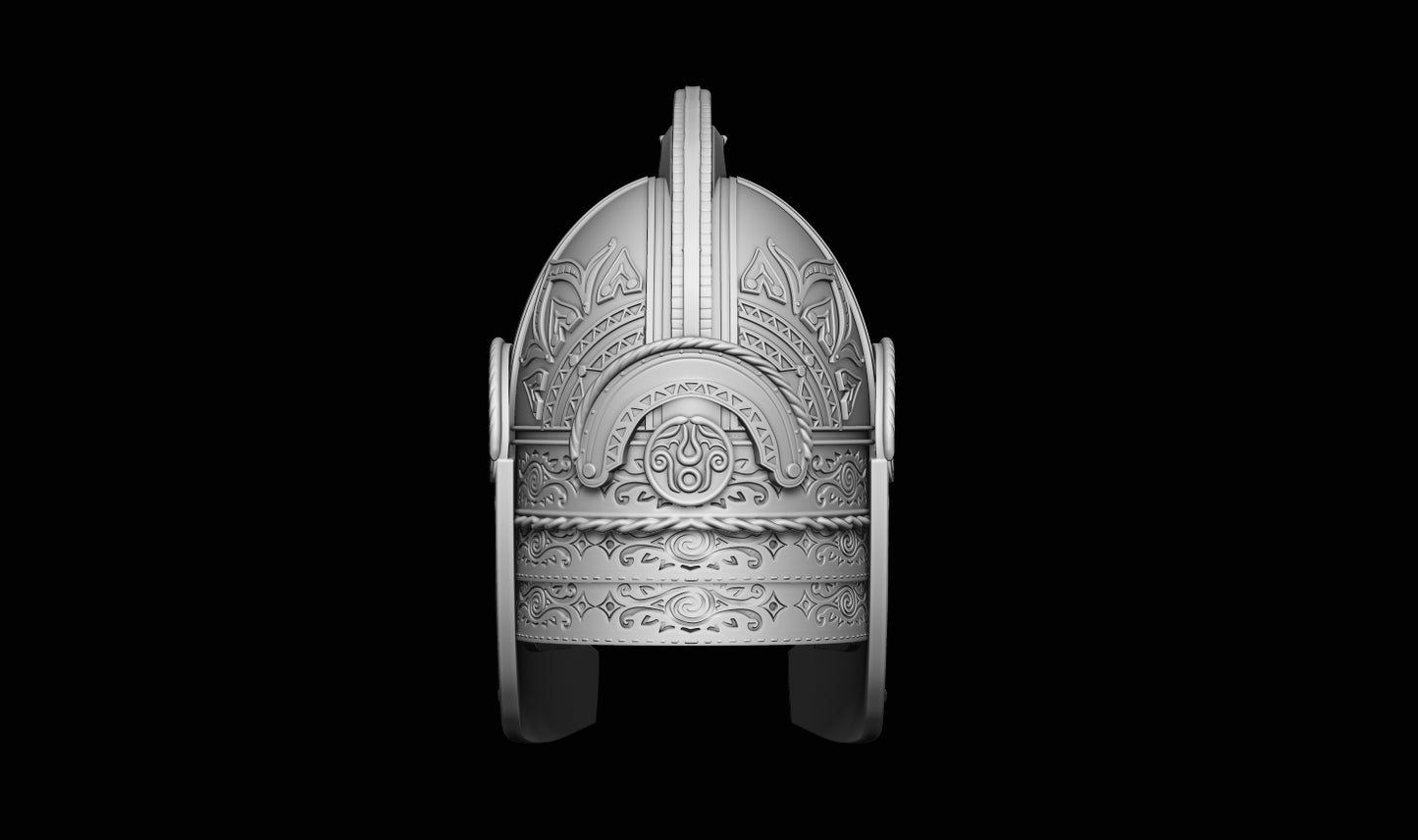 Theoden Helmet lord of the rings 3D DIGITAL DOWNLOAD